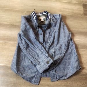 Toddler! Cat & Jack Jean button down shirt